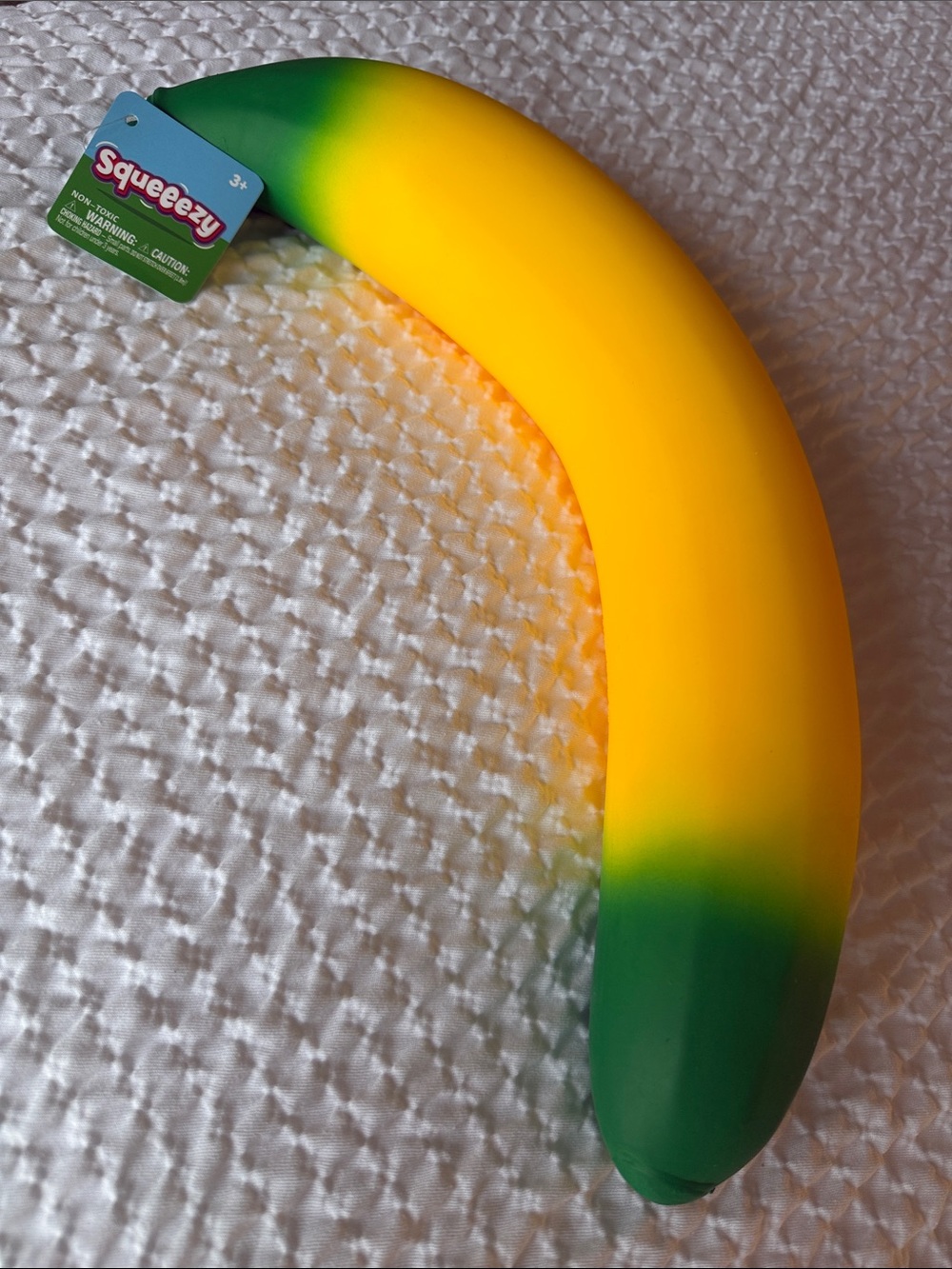 NWT Sunny Days Toymendous Jumbo Squeeezy Banana